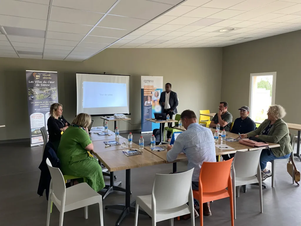 Déjeuner des Entrepreneurs de la CPME Manche accueilli au village